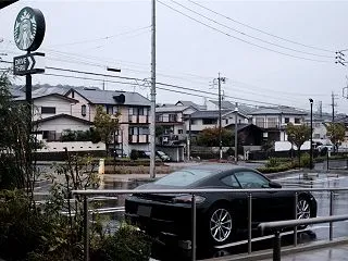 雨の週末のポルシェ朝駆けとパンプキンスー…