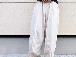 【楽天】2色買いしたアイテムで手軽コーデ