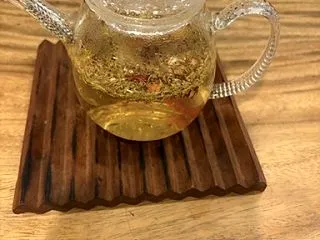 朝のお茶