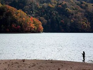 片品村 丸沼の紅葉 その２