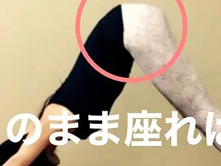 ヨガ的、お腹引っ込む正しい座り方♡