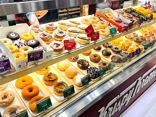 後ろ髪をひかれた、クリスピー・クリームツ…