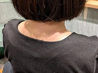 ワンレンボブ、リセットです✂️
