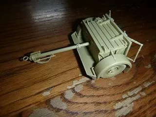 25ポンド砲の牽引装備を作る！トレーラー…