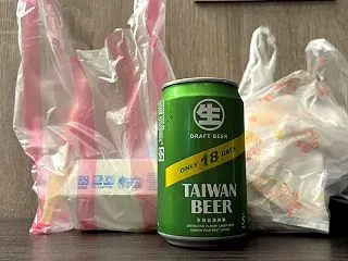 ホテルに帰って唐揚げパーティ