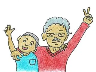 昭和の想い出絵日記【草遊び】