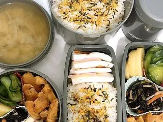 息子たちのお弁当