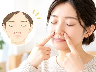 鼻づまりを解消したい！ツボの場所と押し方