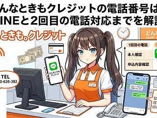 どんなときもクレジットの電話番号は？LI…