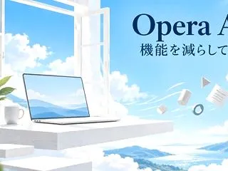 Opera Airが刷新｜機能を減らすブ…