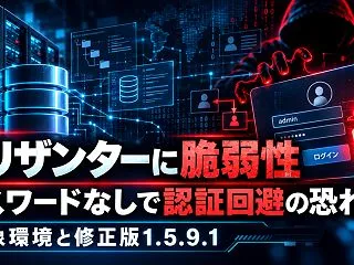 プリザンターに認証回避の脆弱性｜影響する…