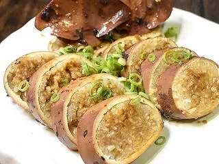 生姜が香る♪味噌煮込みいかめし