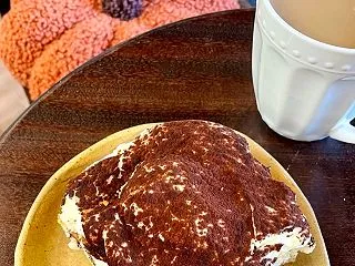 お気に入りフレンチカフェで秋限定の新商品…