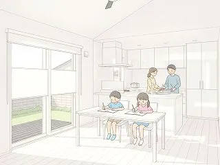 子ども部屋はあるのに、宿題はいつもダイニ…