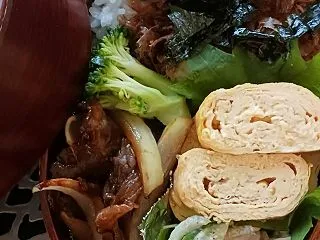 久しぶりにお弁当作りました✨