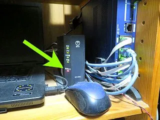 メディアコンバータが壊れた？