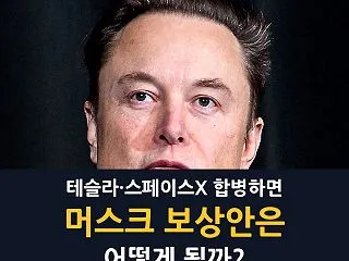 테슬라·스페이스X 합병하면 머스크 보…