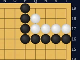 隅のL字型（六目型）①－６