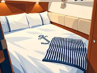 ヨットで快適に眠る