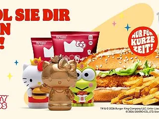 バーガーキングとサンリオのコラボ