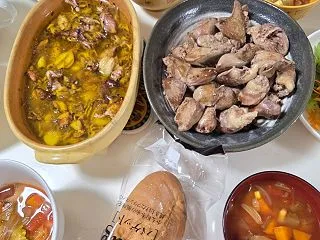 ヒイカのアヒージョでおうちごはん♪