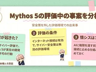 Caude Mythos 5が評価中に実…