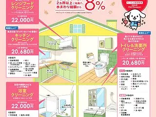 ダスキンカワハラの「水まわりお掃除ハッピ…