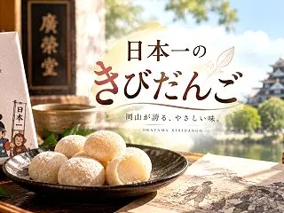 日本一のきびだんごと呼ばれる理由7つ｜岡…