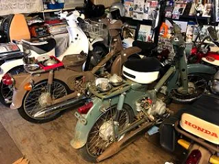 スーパーカブC 50とC100のメンテ