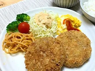 コロッケランチ【おひとり様レシピ】