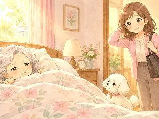 デイサービスの朝「今日は行かない」と言わ…