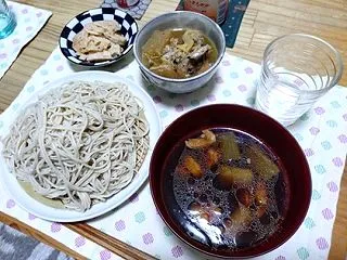 鶏つけ蕎麦