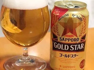 SAPPORO GOLD STAR ビー…