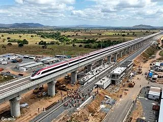 完成済のレールは略奪に遭い鉄くずに…中国…
