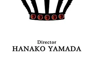 【かっこいい名刺作成】 王冠に赤いストー…