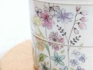 お正月だけじゃもったいない♡お花畑なお重