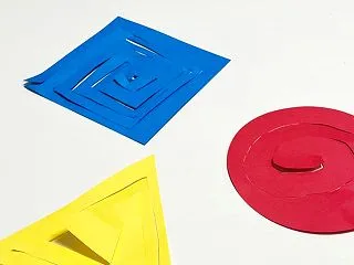 算数工作：ぐるぐるツリー