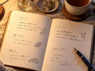 ★今日の日記から「ちゃんと」を一つ外して…
