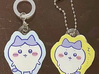 ちいかわキーホルダー★100円ショップで…