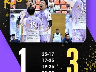 SVグロース男子バレー第2日結果（栃木・…