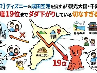 【なぜ？】ディズニー＆成田空港を擁する …