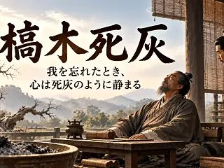 槁木死灰とは？『荘子』が描いた「我を失う…