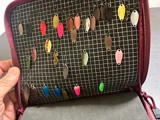 釣具を整理したよ：