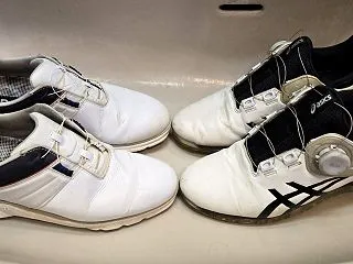ゴルフシューズの掃除