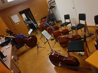 豊田市ジュニアオケのリハーサル♪