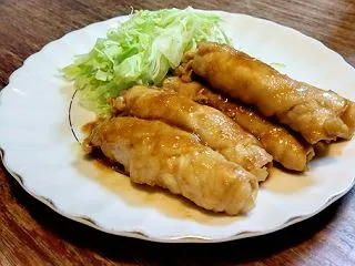 エノキの豚肉巻き