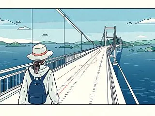 しまなみ海道を徒歩で渡ると何日？尾道〜今…