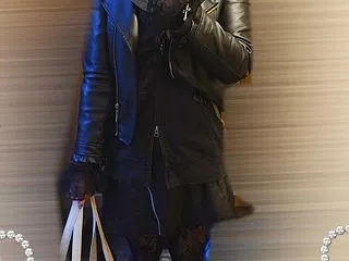 惡熊会へ！黒ライダースでちょっぴり悪めな…