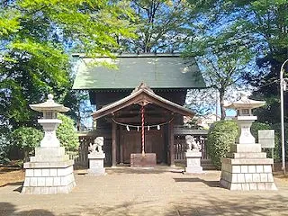 新田義宗が再建した 上染屋八幡神社（東京…