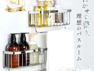 お風呂の収納をスッキリ！強力マグネット式…